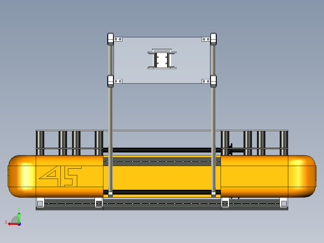 B2004462-FRC比赛机器人后视图