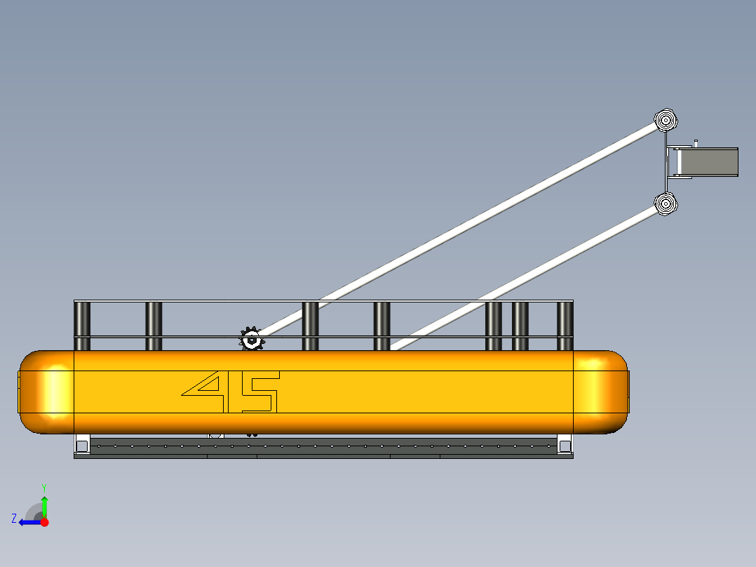 B2004462-FRC比赛机器人右视图