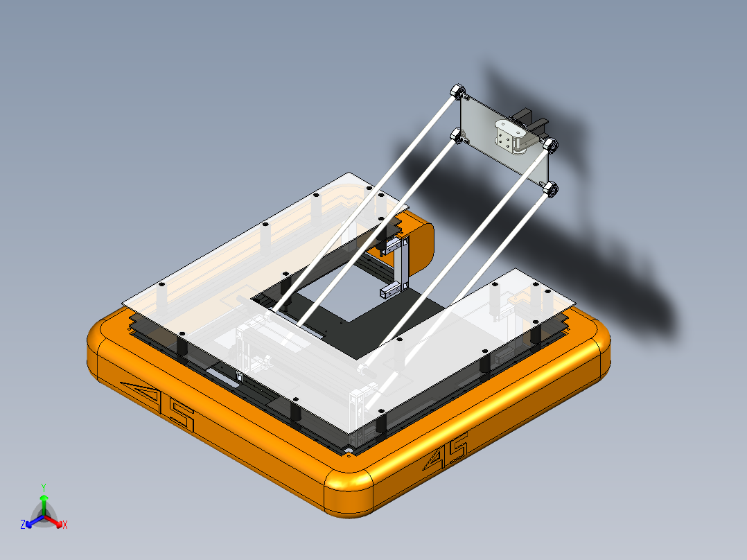 B2004462-FRC比赛机器人正等轴测图