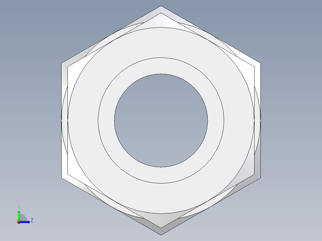 卡套式工业通用硬管接头EO_Swivel_connector_GAI18LMCF左视图