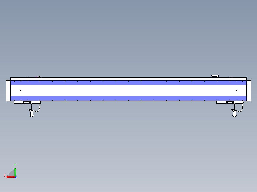 威洛博VL系列直线电机模组-2VL17E3-S1350后视图