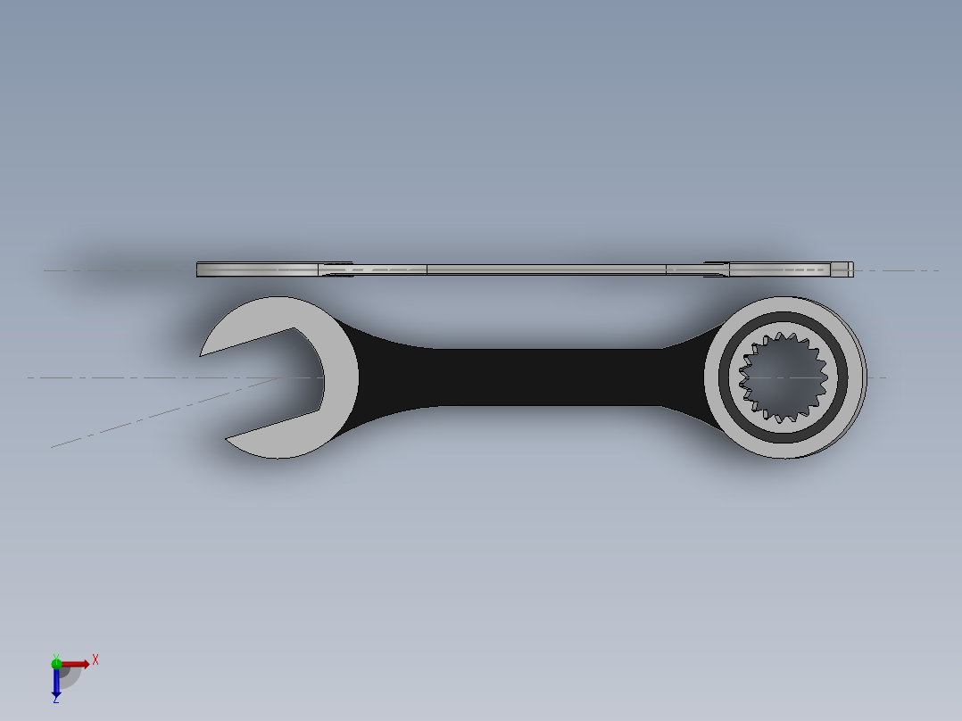 11 13号开口扳手--stl stp sw俯视图