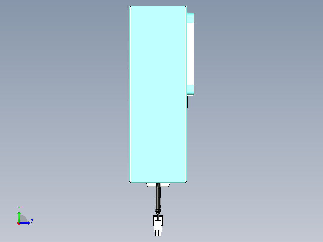 威洛博VC丝杆传动-无尘环境VC14-Lxx-C-S600-BL-ZP75-C3左视图