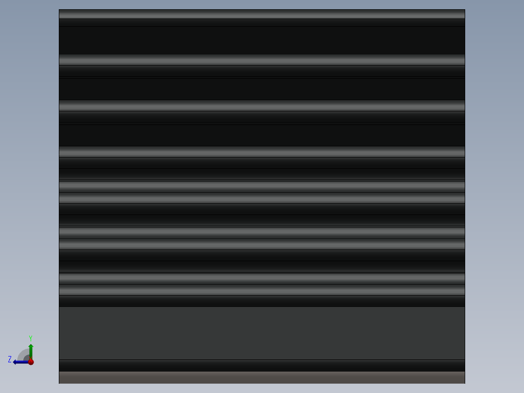 用于dpak的Ohmite d型散热器右视图