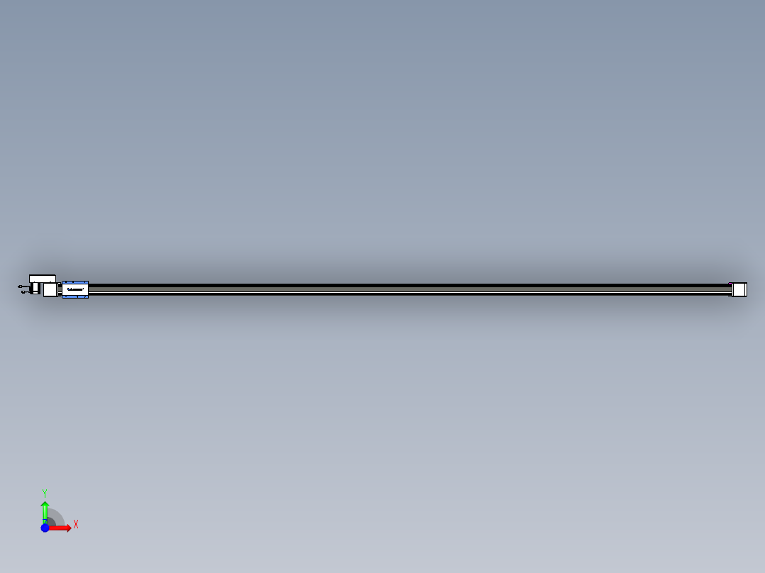 威洛博LB.GB同步带传动--欧规系列GB8-L96-S4400-BR-P40前视图