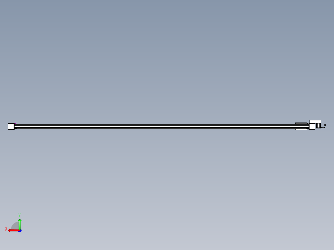 威洛博LB.GB同步带传动--欧规系列GB8-L96-S4400-BR-P40后视图