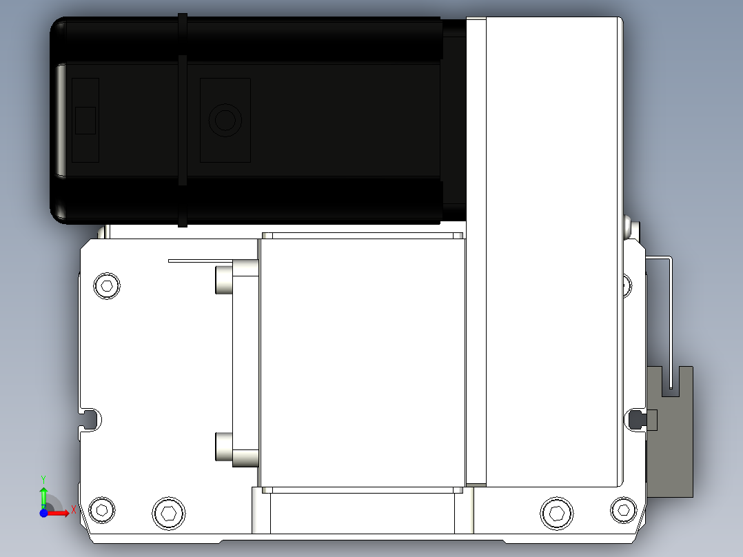 Toyo东佑达直线模组-ECB17-2650-RU前视图