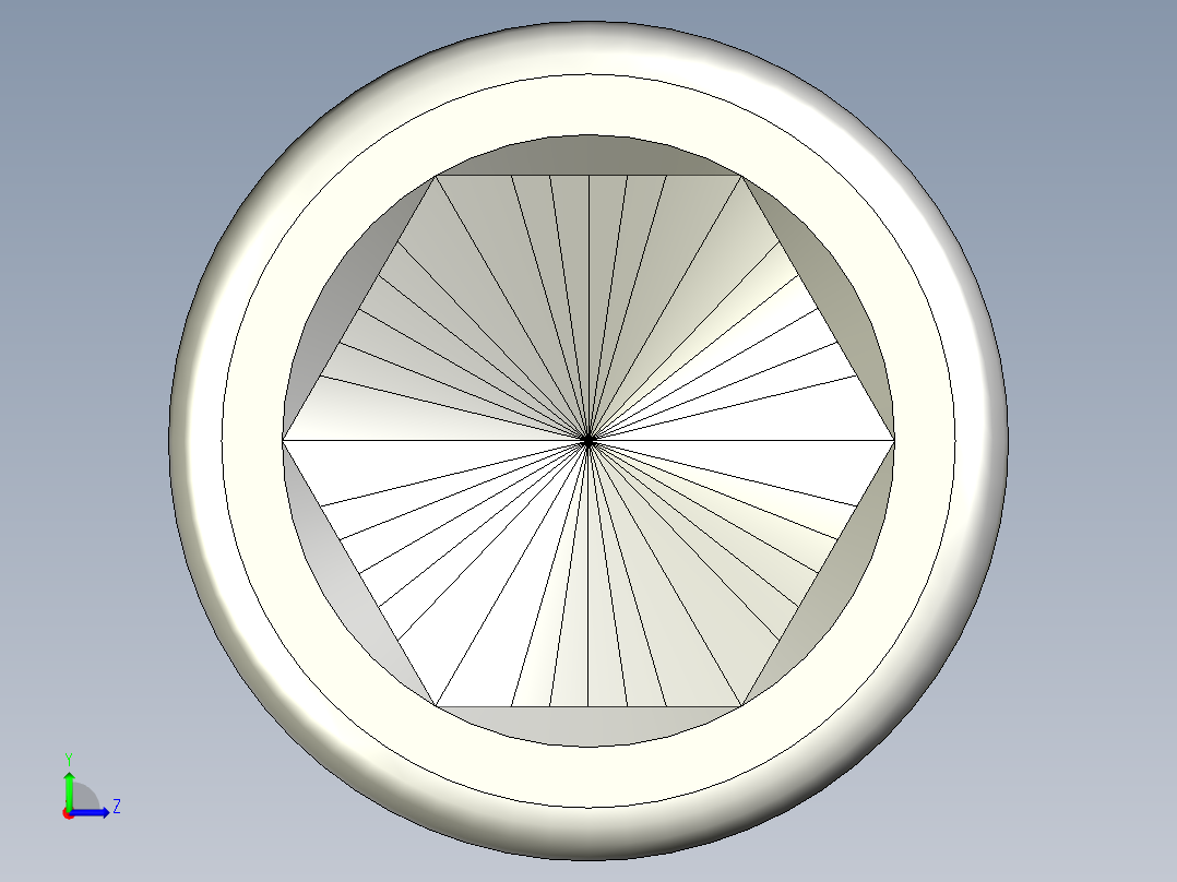 内六角螺钉-BOLT-M12-50-50-12-19-12-R1.2.stp左视图