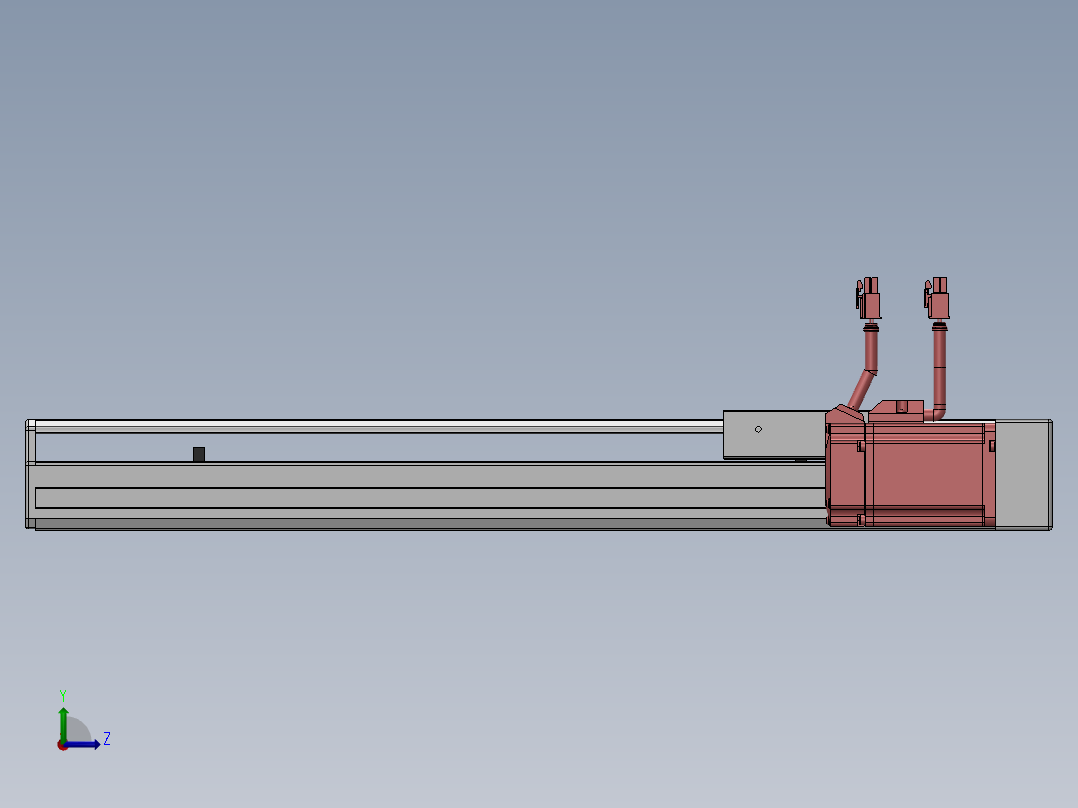 精密模组MY120-T10-350L-BR-P20B-C4-C左视图