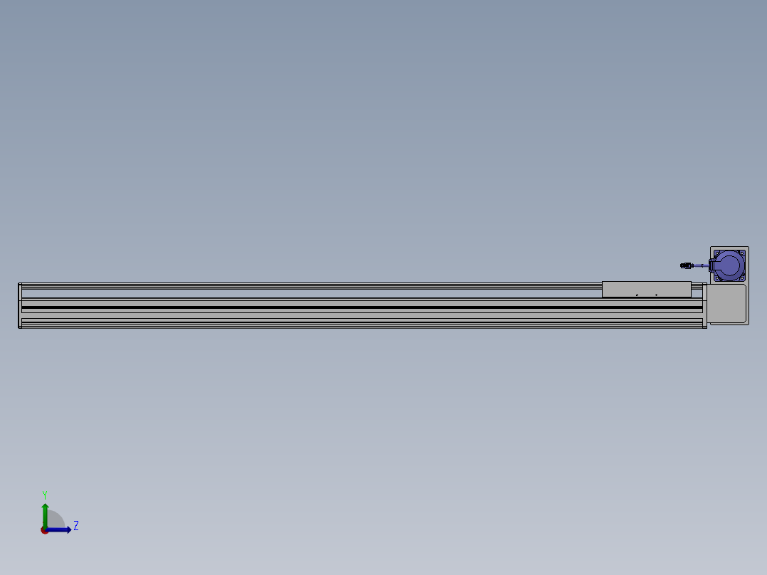 精密模组MT220-L150-1400-RU-M75-C4左视图