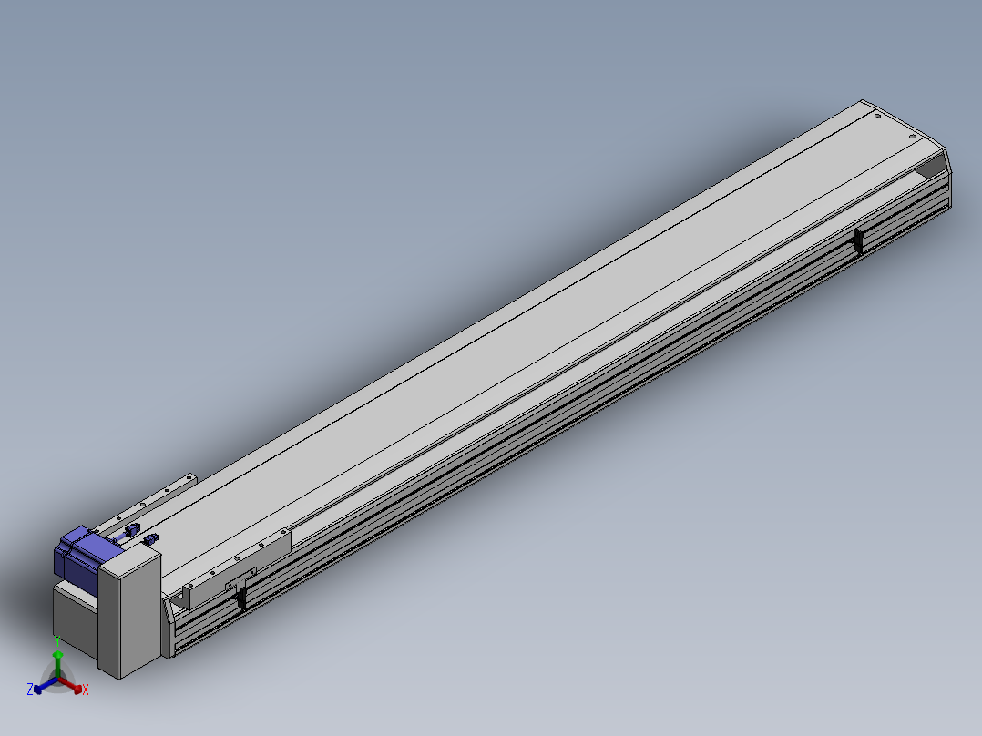 精密模组MT220-L150-1400-RU-M75-C4正等轴测图