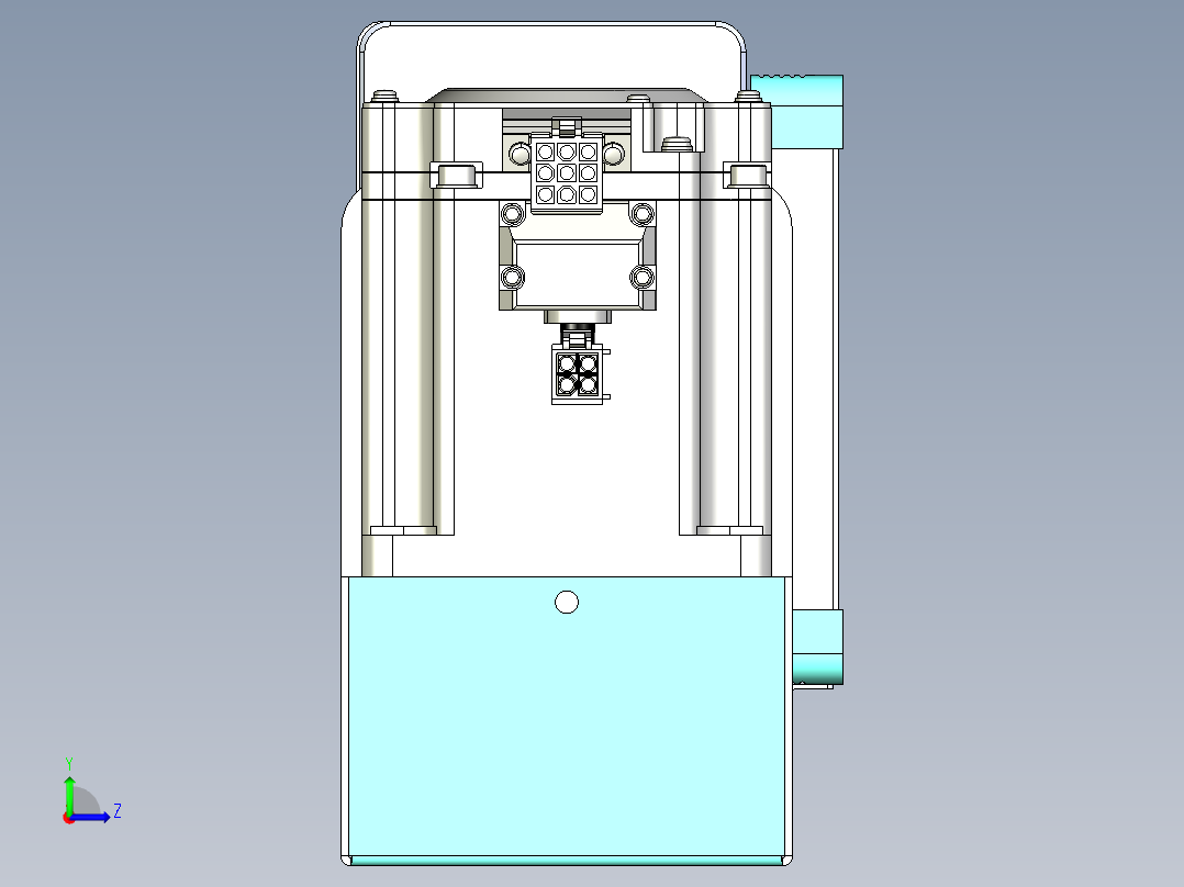 威洛博VBC同步带传动一无尘环境VBC14-L45-S1600-BL-ZP75-C3左视图
