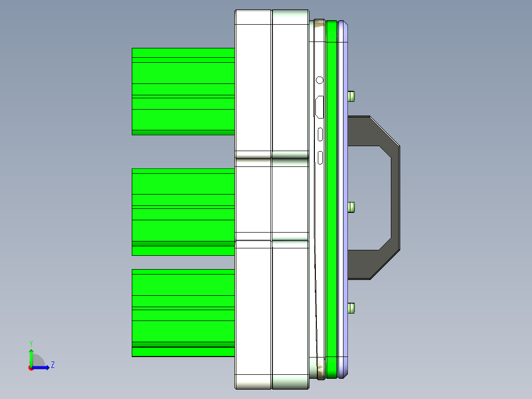 UX550-C-CNC2-1206左视图