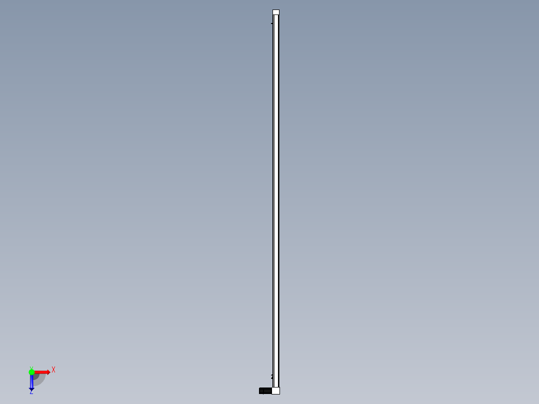 Toyo东佑达直线模组-M65M-X78-3500-L-M40-C4俯视图