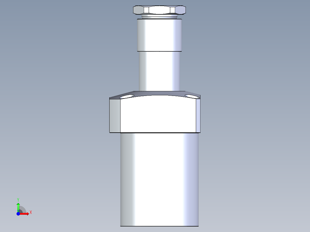 KOSMEKLHA1050-SL-Q35多系列多零件图纸模型前视图