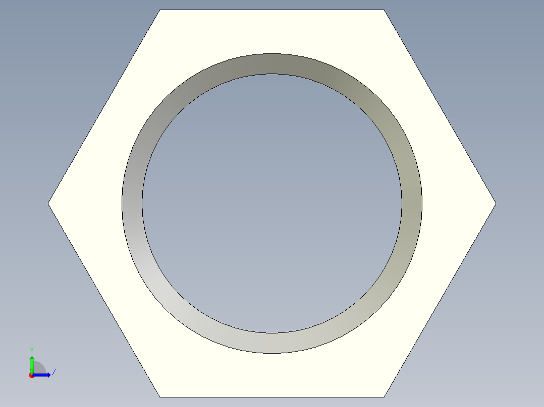 螺母-Nut_M24-8-31-0-0.stp左视图