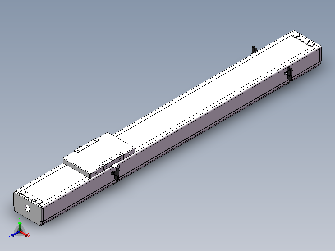 精密模组MC120-L05-650-M-M10-C4正等轴测图