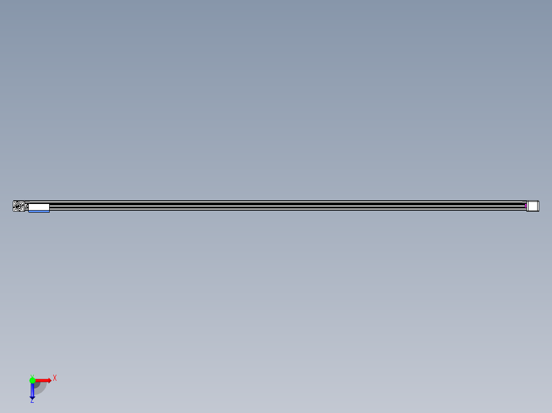 威洛博LB.GB同步带传动--欧规系列GB8-L192-S4050-BR-P75-K俯视图