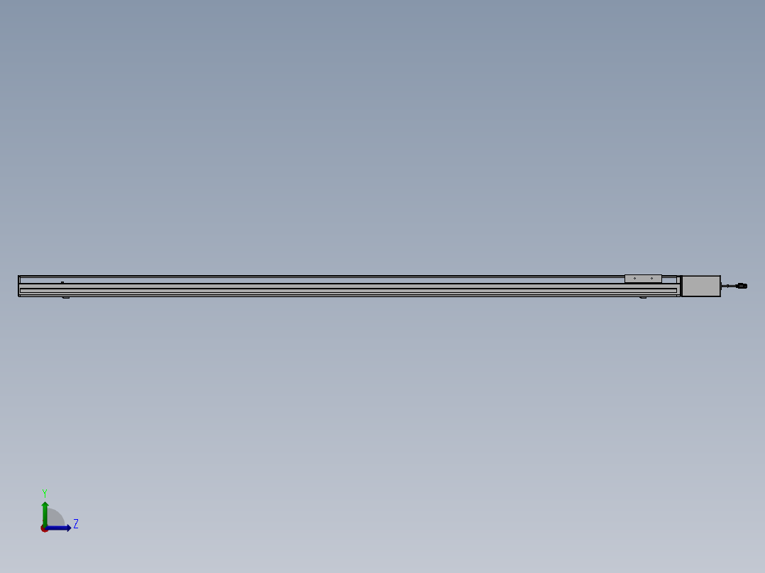 精密模组MT100-L78-1700-L-M10-C4左视图