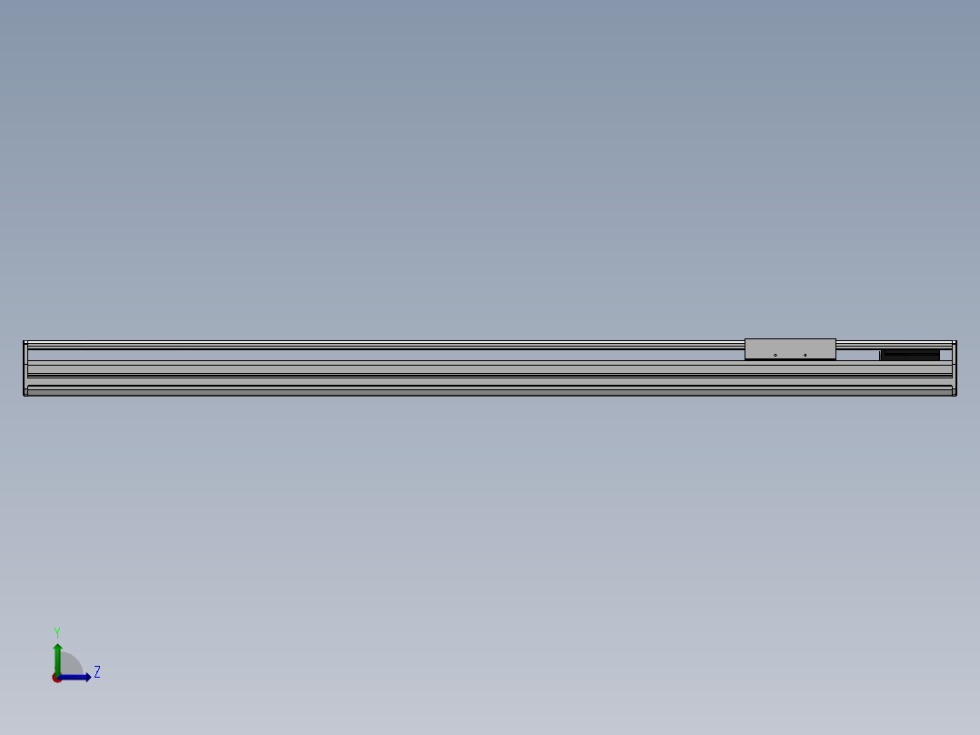 精密模组MY170-T10-1150L-M-P75B-C4-C左视图