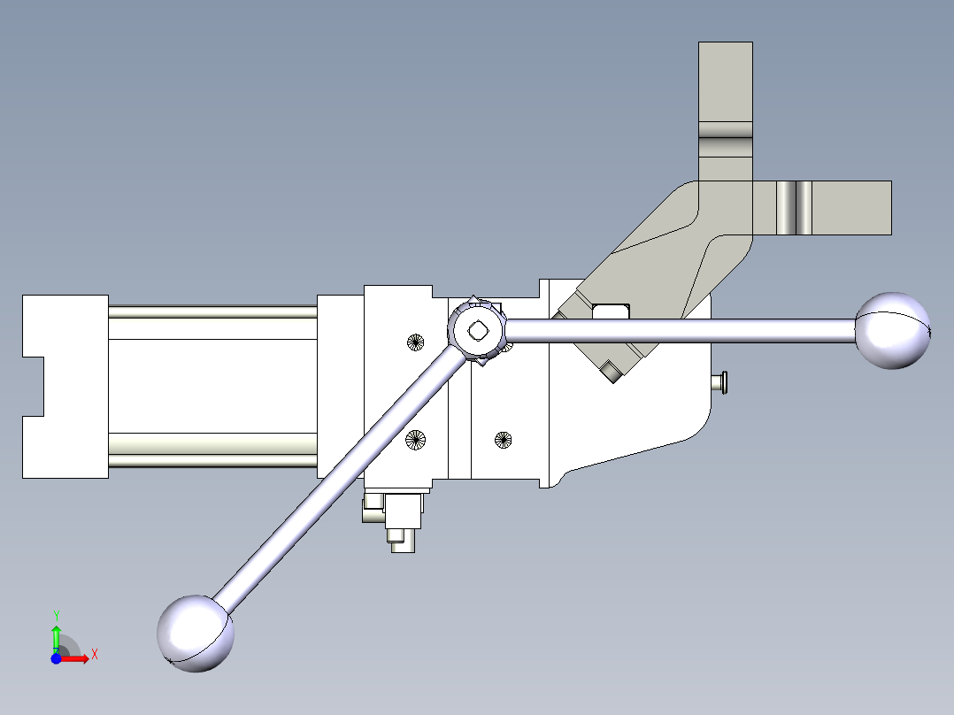德克斯TUNKERS气缸数模V_V2_50.1 Z A43 T12前视图