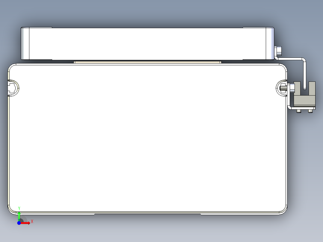 丝杠滑台-全封闭-EC17-Lx-C-S1450-BC-P75-D3前视图