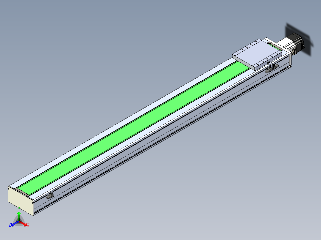 丝杠滑台-全封闭-EC17-Lx-C-S1450-BC-P75-D3正等轴测图