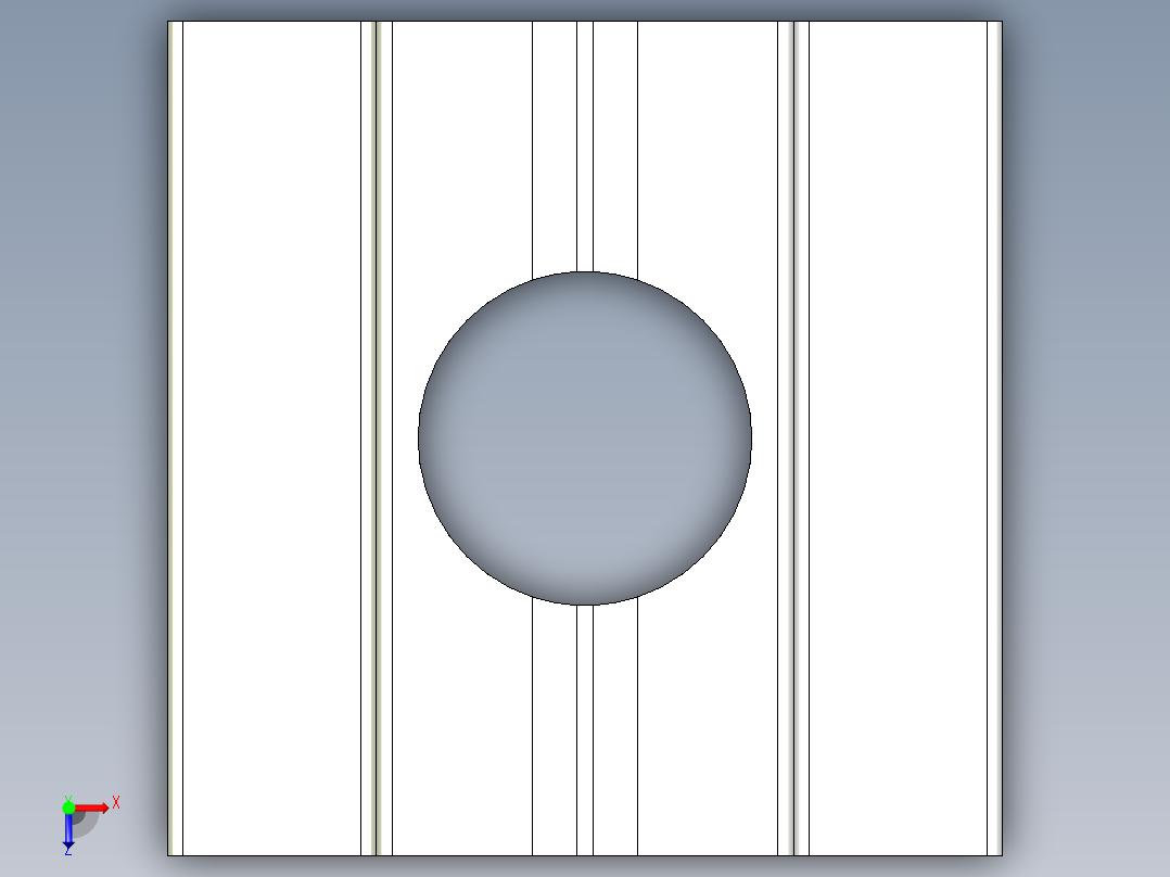 型材-BR 8 SLOT M6 SLIDE BLOCK KJN514930俯视图