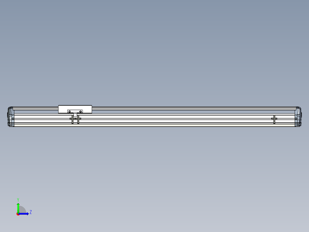 Toyo东佑达直线模组-ETH17-900-M-煞車-組合左视图