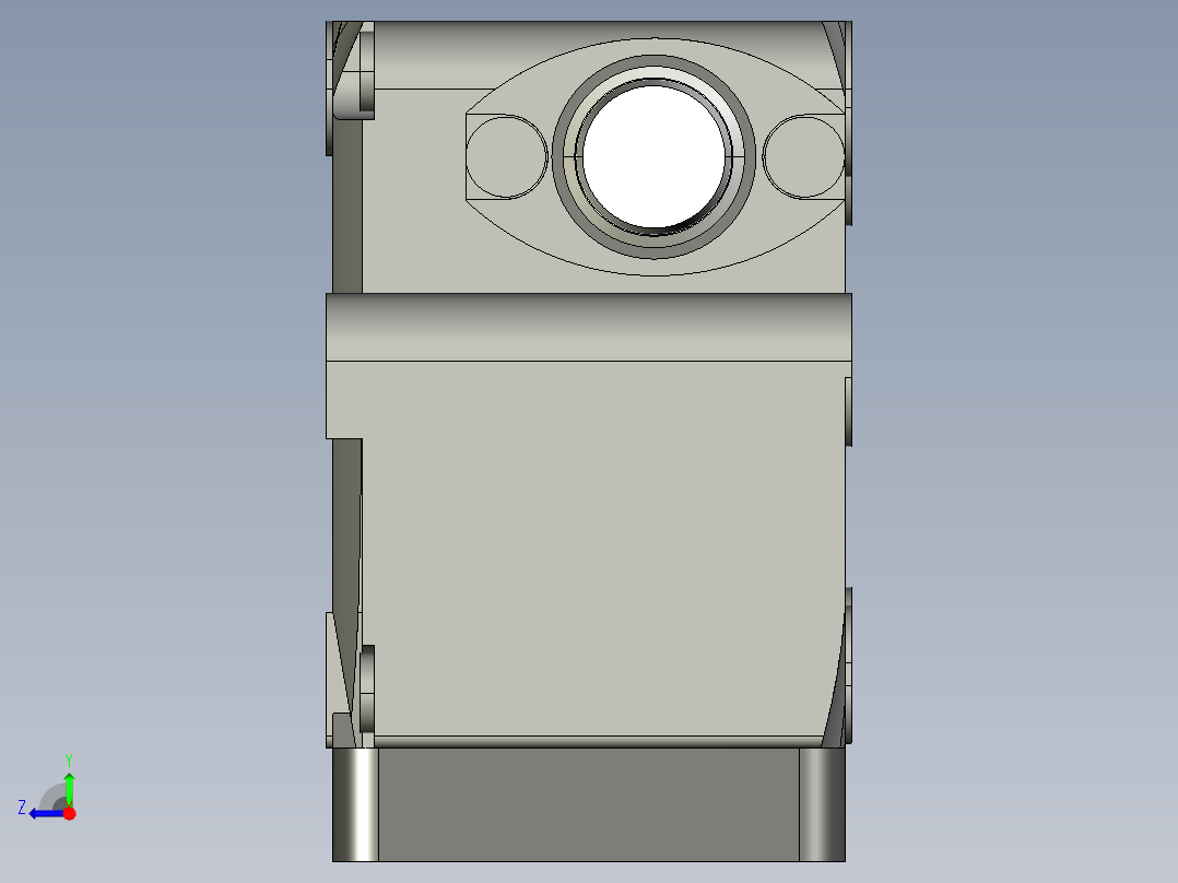 基恩士IG-TB01_kc图纸模型右视图
