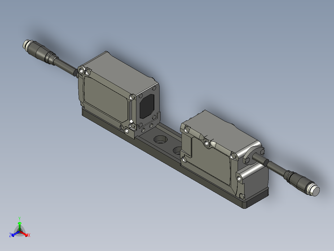 基恩士IG-TB01_kc图纸模型正等轴测图