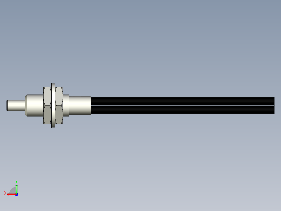 光纤元件漫反射型FR-RD610后视图