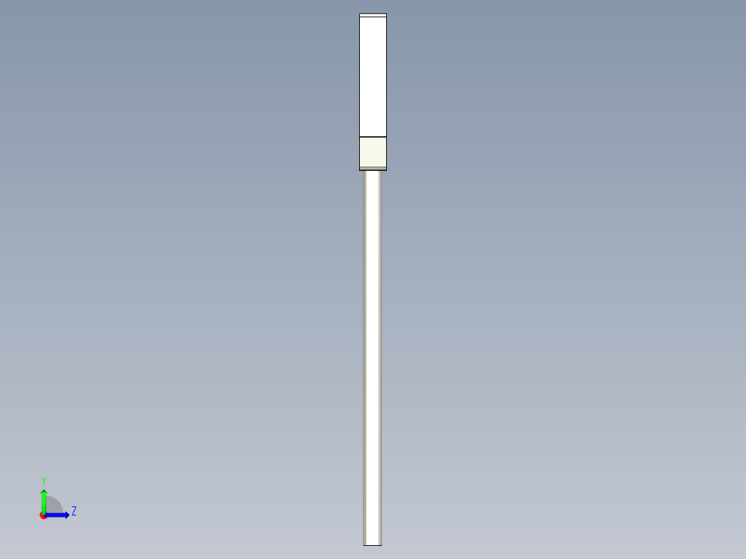光电_激光传感器LM13-D左视图