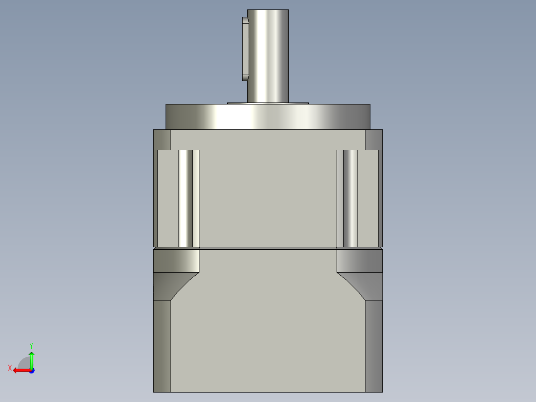 斜齿PGH090-L1 19-70-90-M5 CZ16.STEP后视图