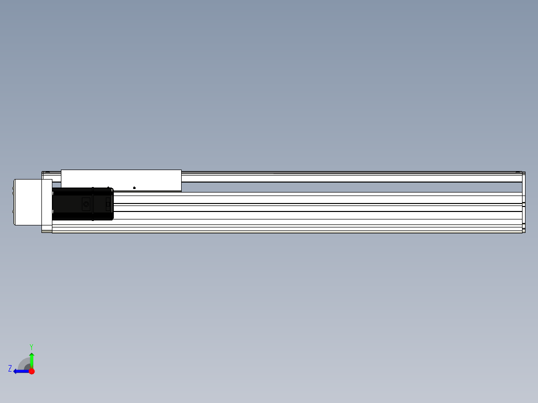 Toyo东佑达直线模组-ETH22-600-BL-400W右视图