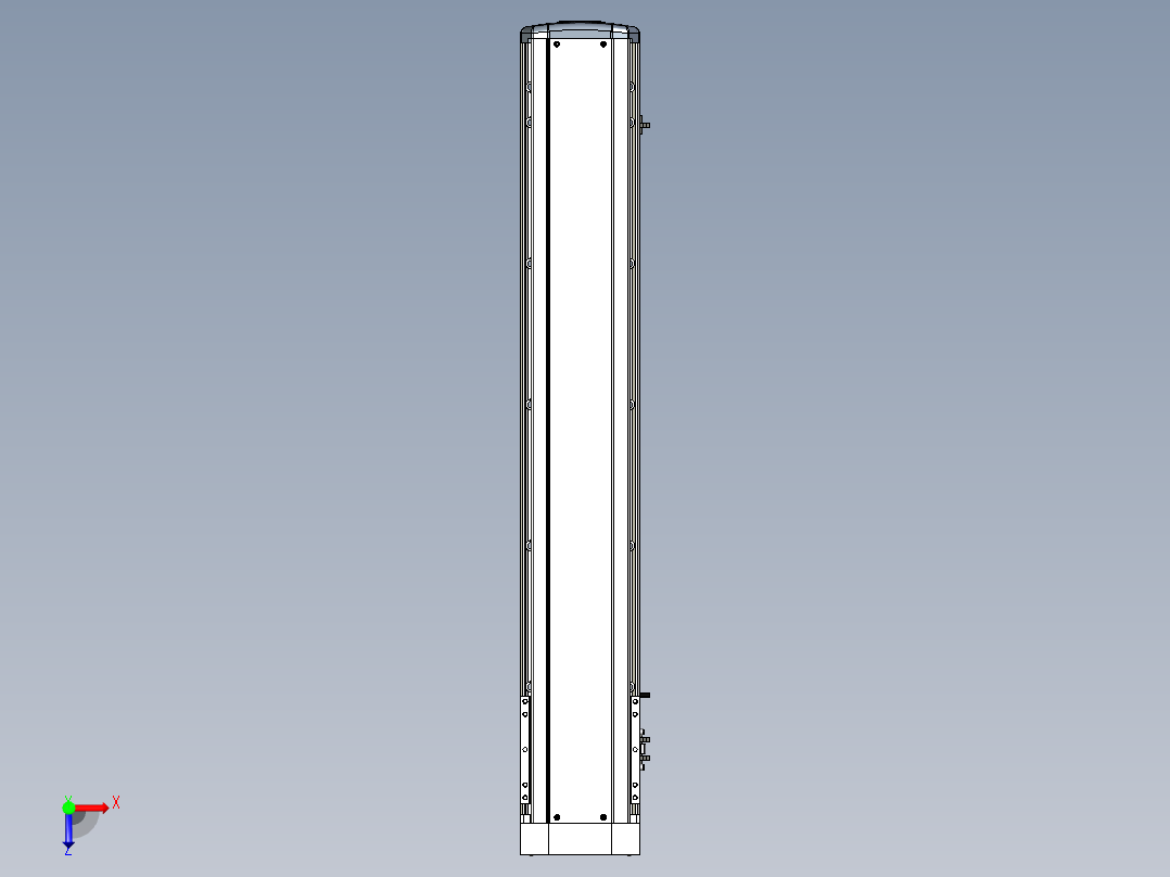 Toyo东佑达直线模组-ETH17-900-BM-M75B俯视图