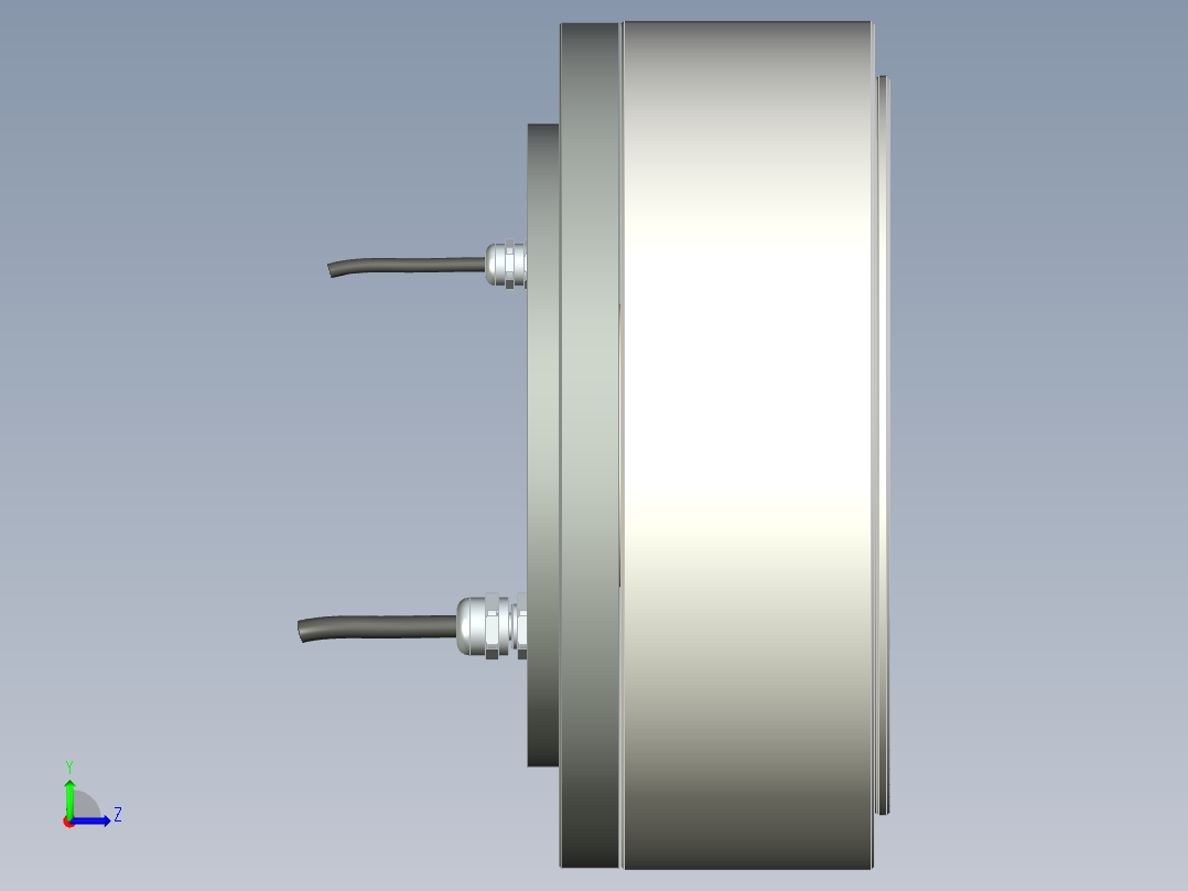 264-080直驱电机左视图