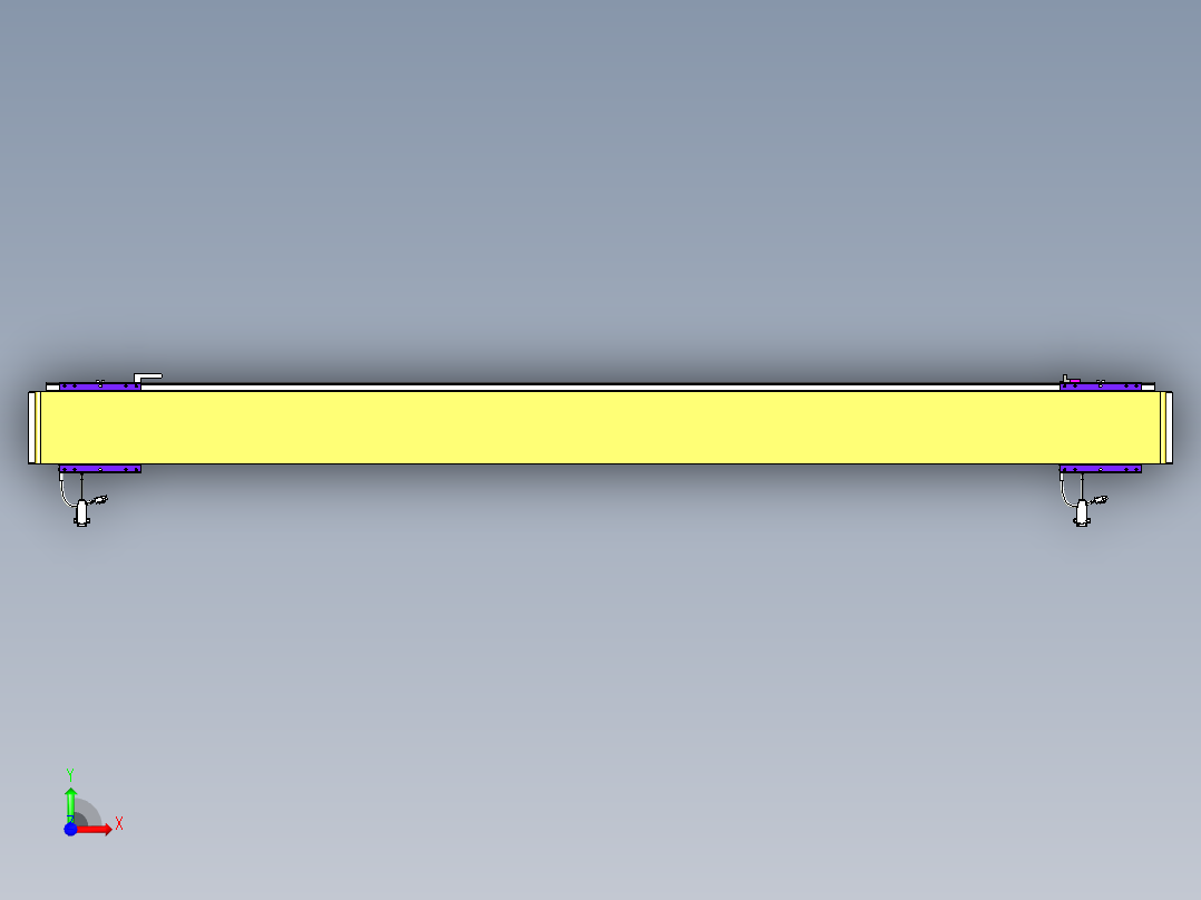 威洛博VL系列直线电机模组-2VL14S2-S1750前视图