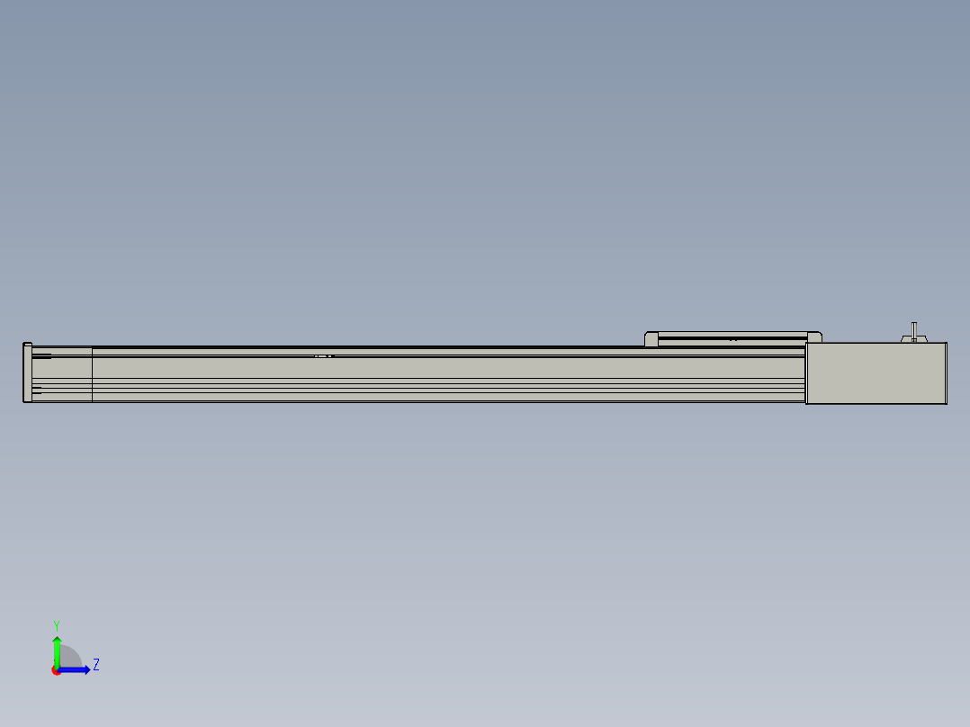 欧规系列-LB8-L75-S800-BR-ZP75-C3左视图