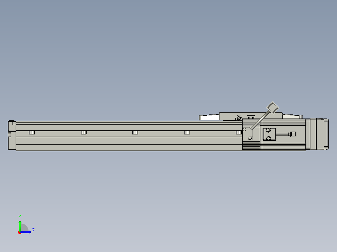 威洛博模组VGTH12-L10-C-S350-BR-ZT40-C3左视图