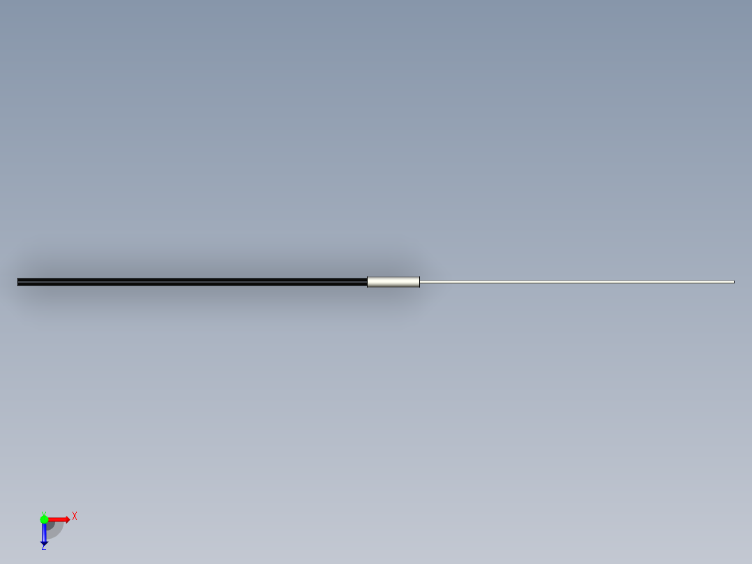 光纤元件漫反射型FR-D311Q-L俯视图