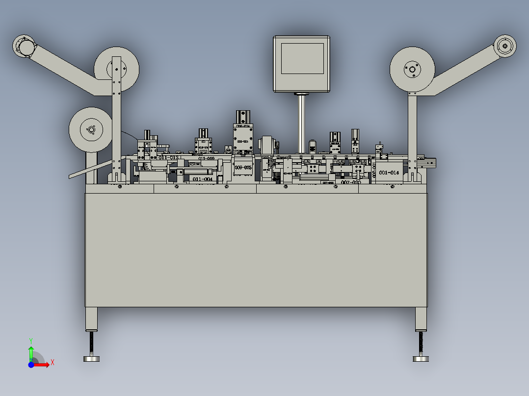21-USB组装机前视图