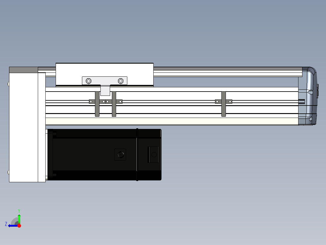 Toyo东佑达直线模组-ETH17-200-BM-M75B右视图