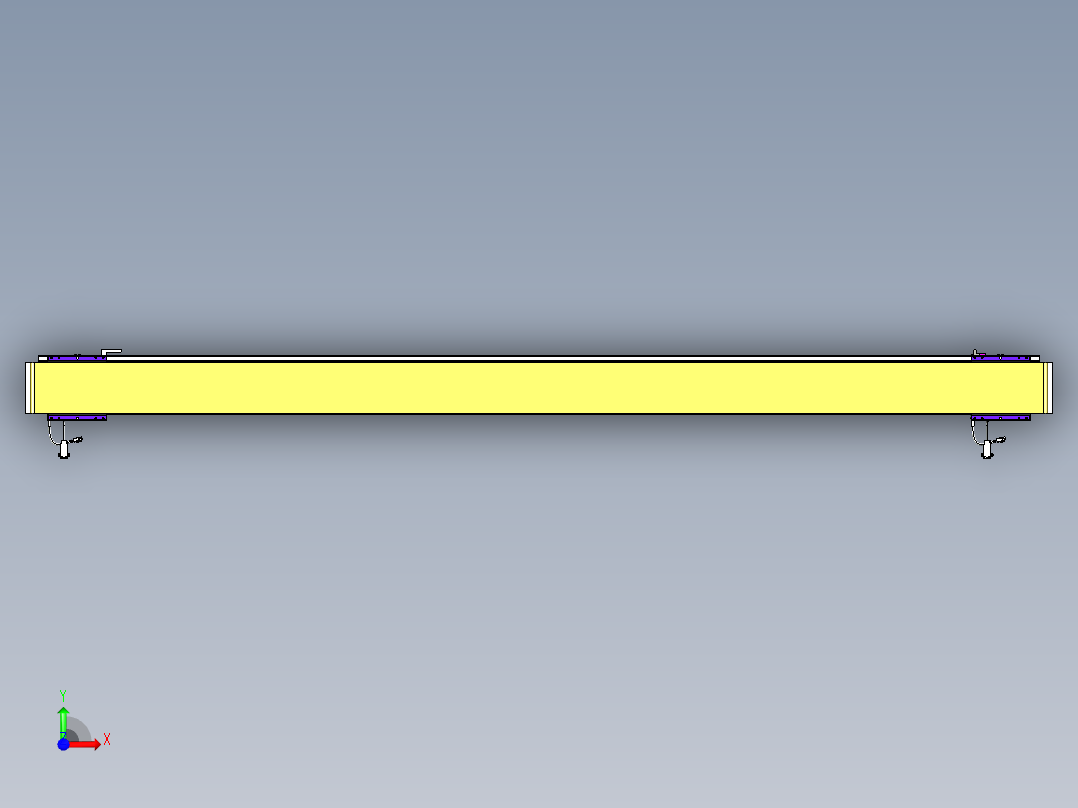 威洛博VL系列直线电机模组-2VL14S2-S2300前视图