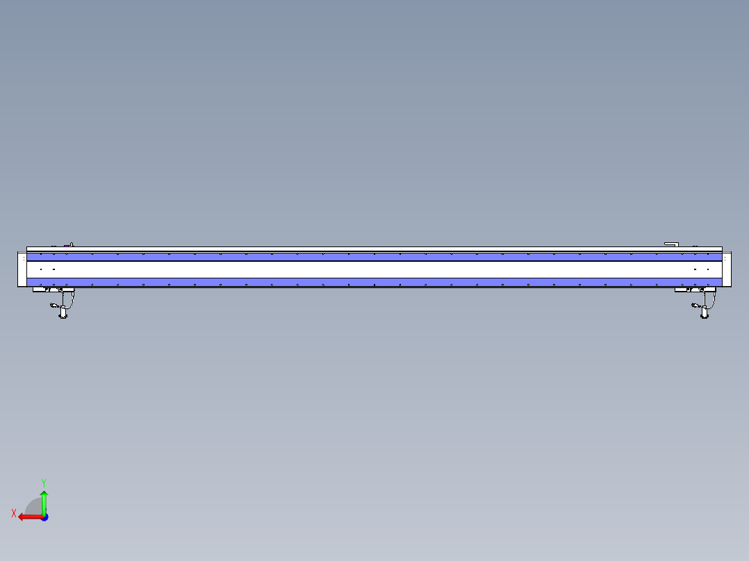 威洛博VL系列直线电机模组-2VL14S2-S2300后视图