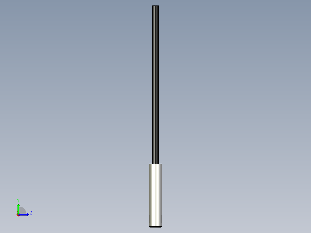 侧视光纤_对射型FT-F410左视图