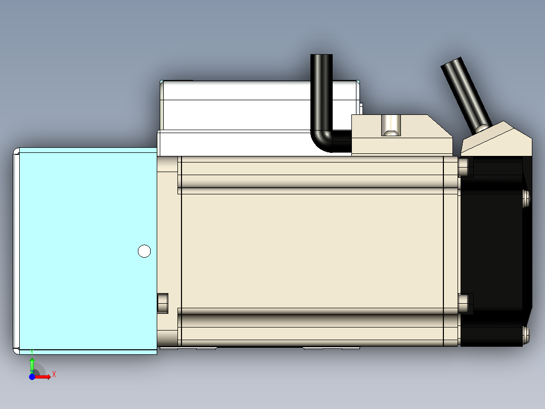 欧规系列-LB6A-L65-S3000-BR-ZP40-C3前视图