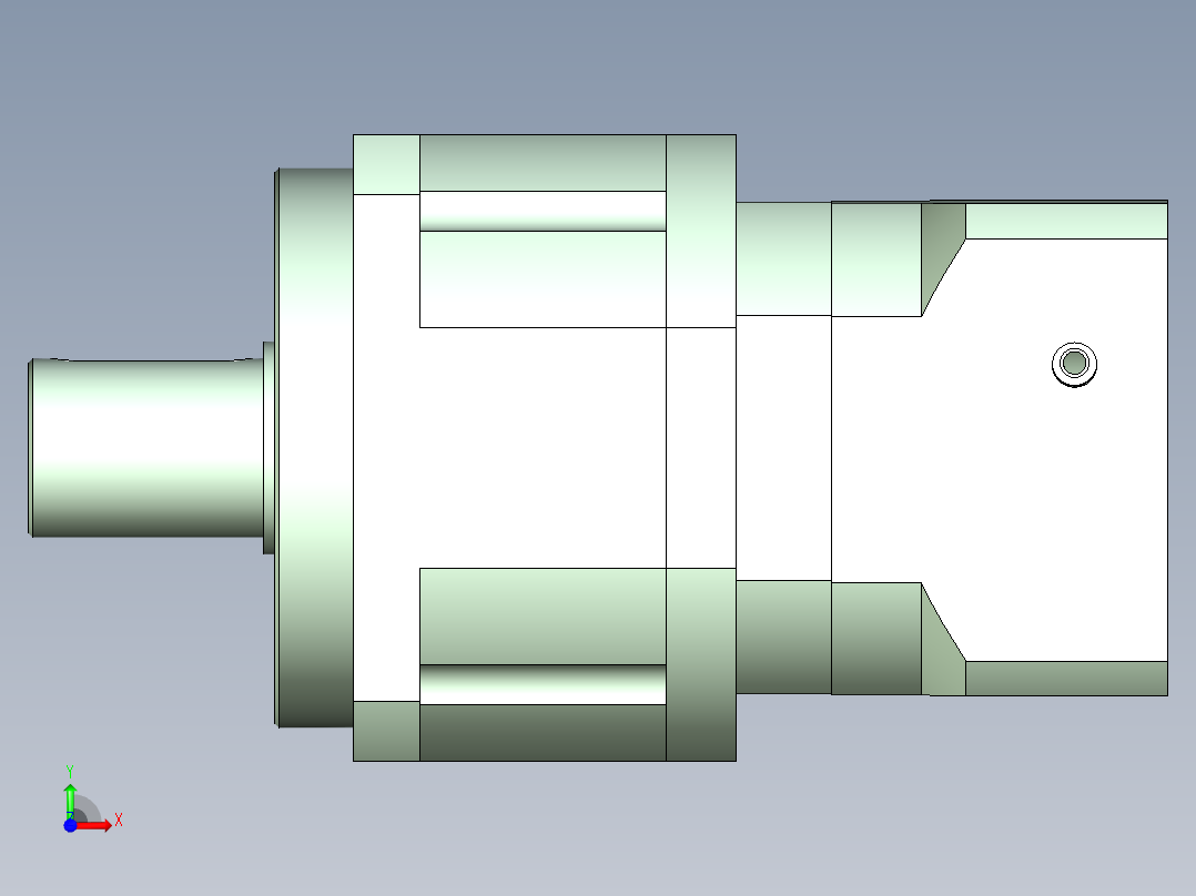 直齿PLX280-L2 35-114.3-200-M12.stp前视图