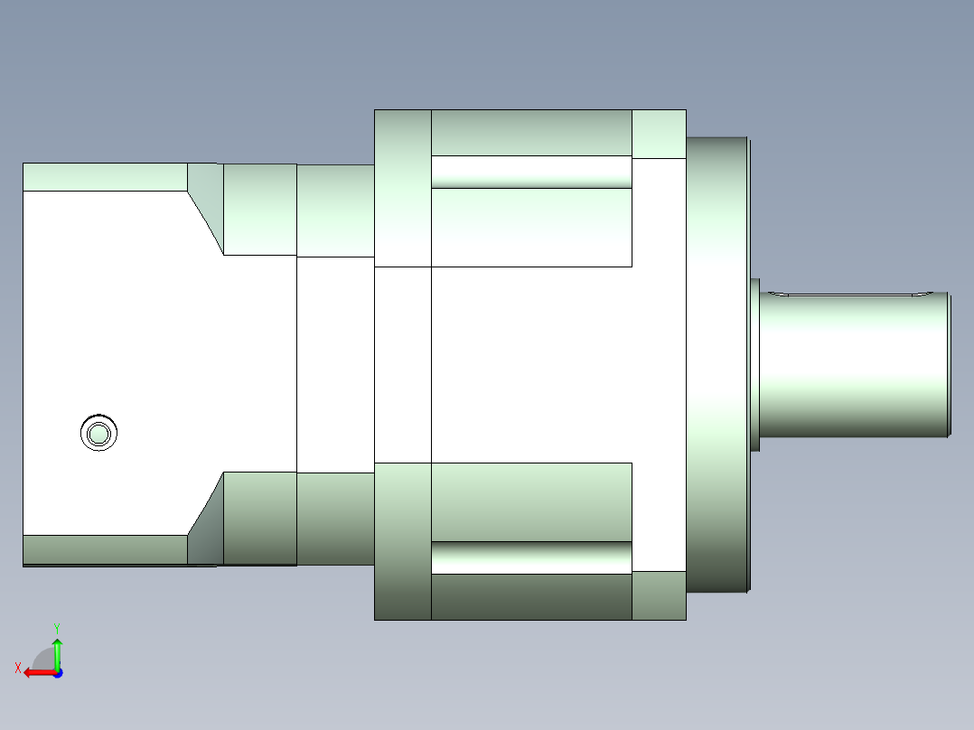 直齿PLX280-L2 35-114.3-200-M12.stp后视图