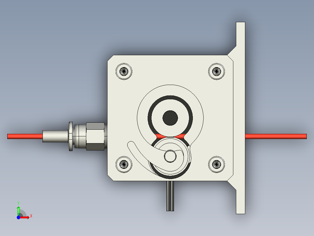 bk灯丝驱动器用于3d打印机前视图